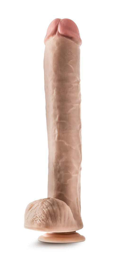 Dr. Skin - Dr. Michael - 14 Inch Dildo With Balls  - Beige BL-26403