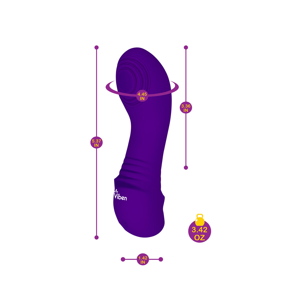 Sabela Mini Thumping G Spot Vibe Violet