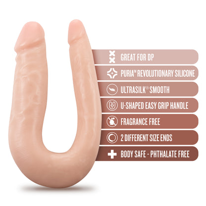 Dr Skin Silicone Dr Double Double Dong Vanilla