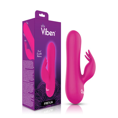 Freyja Mini Triple Ticklers Rabbit Vibe Hot
