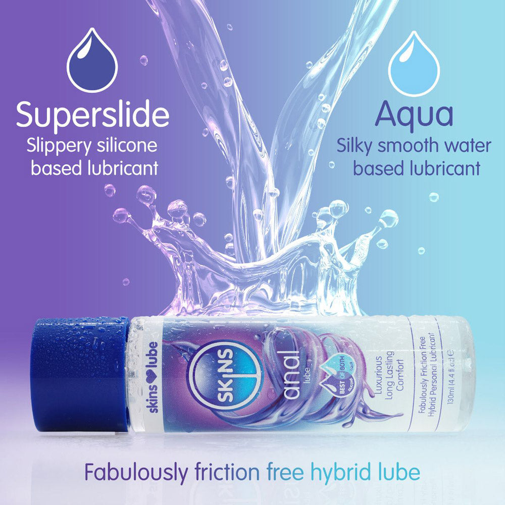 Skins Anal - Silicone & Water Based Lubricant