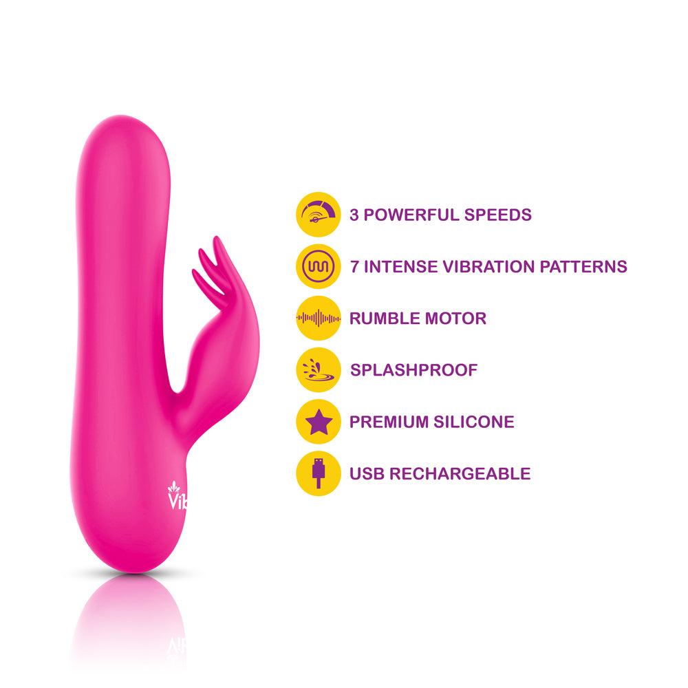 Freyja Mini Triple Ticklers Rabbit Vibe Hot