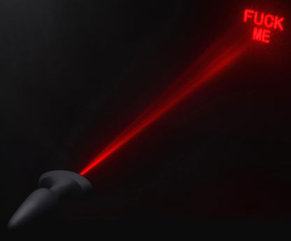 Laser F*ck Me Anal Plug w. Remote Control