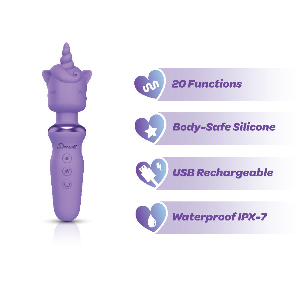 Dreamii Wand Powerful Unicorn Wand Lilac Whirl