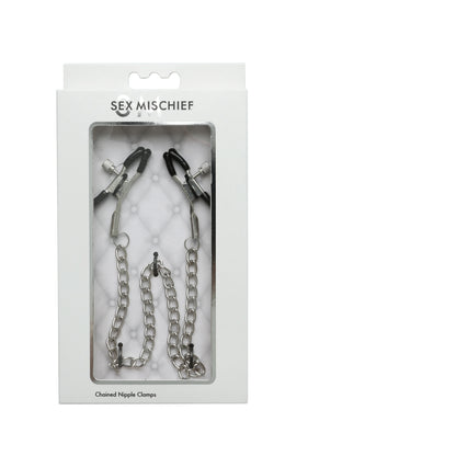 Sex And Mischief Chained Nipple Clamps