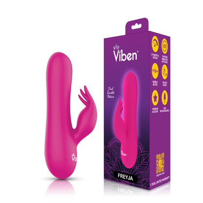 Freyja Mini Triple Ticklers Rabbit Vibe Hot