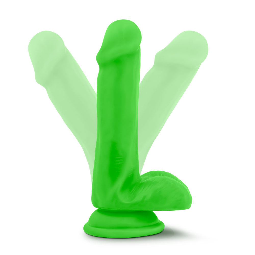 Neo Dual Density Cock With Balls Neon