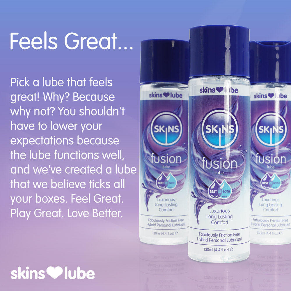 Skins Fusion - Silicone & Water Based Lubricant
