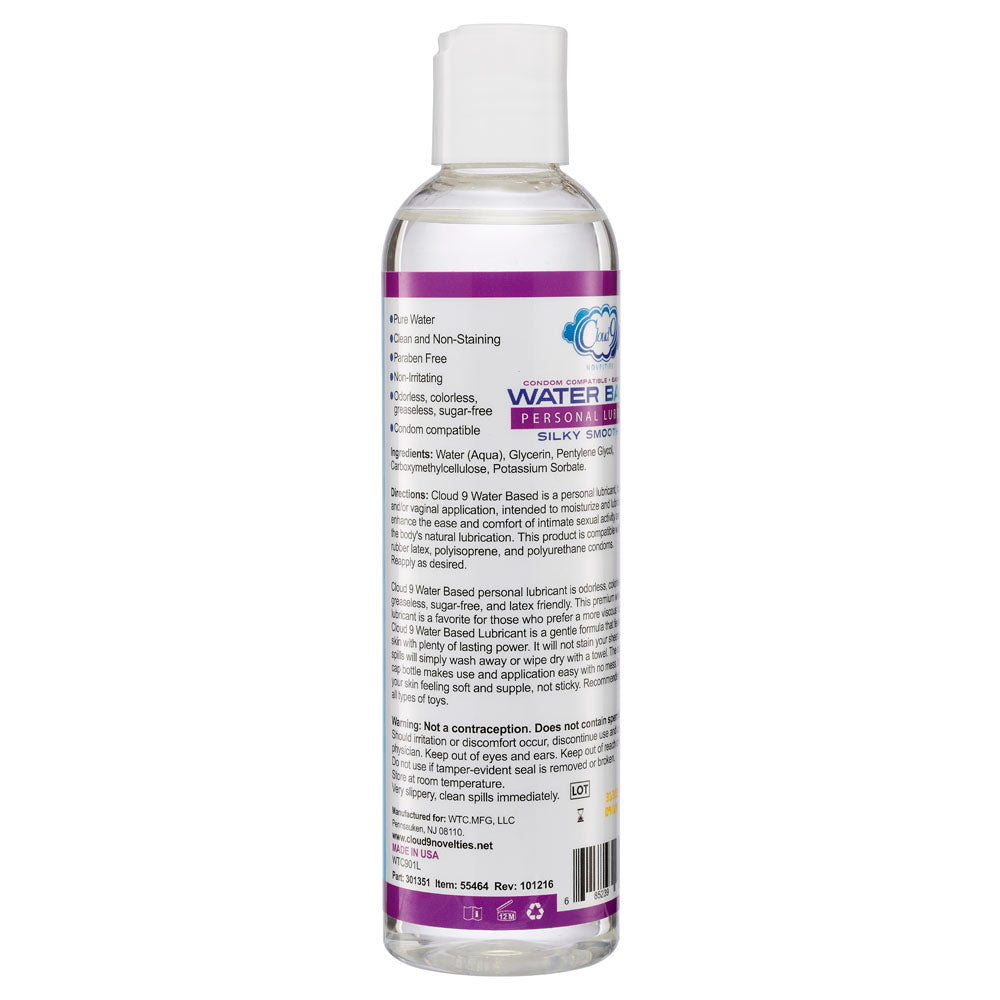 Cloud 9 Water Based Personal Lubricant
