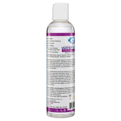 Cloud 9 Water Based Personal Lubricant