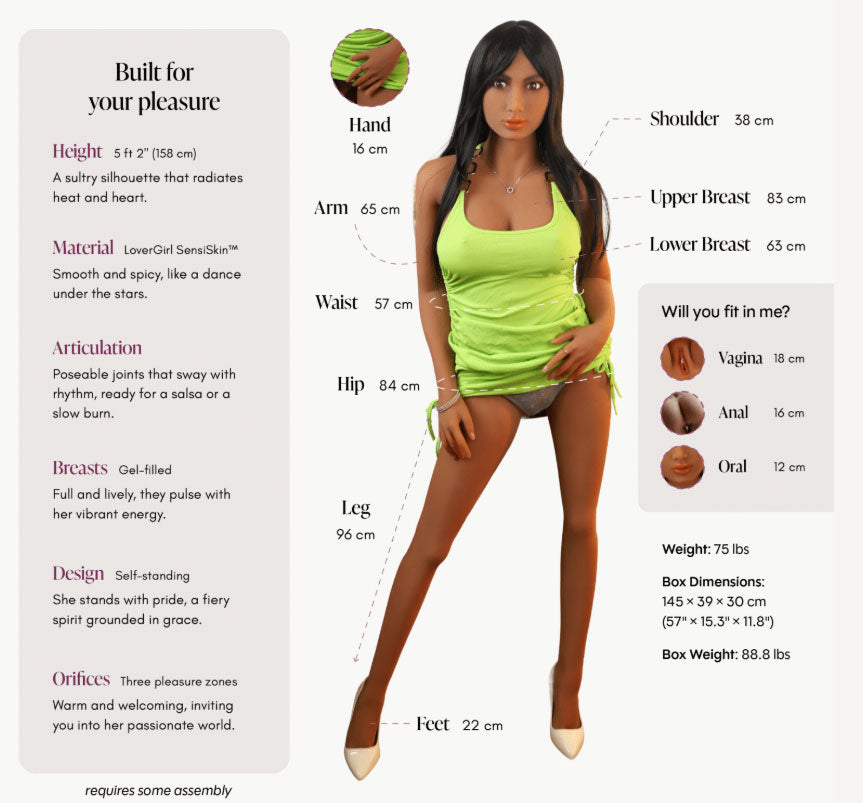 Isabel Caramel - 5ft 2" Sex Doll