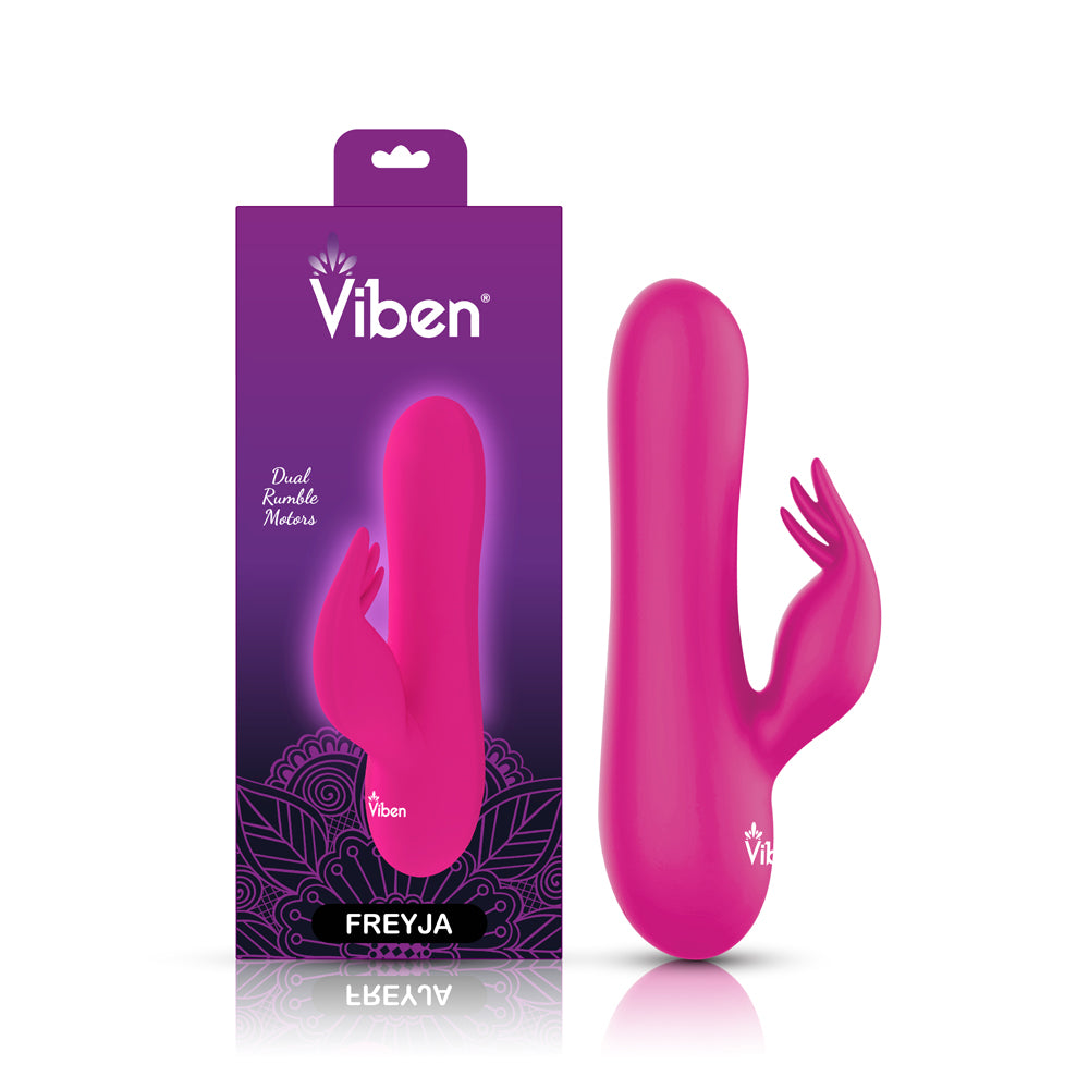 Freyja Mini Triple Ticklers Rabbit Vibe Hot