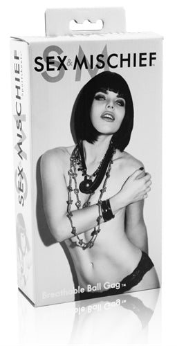 Sex And Mischief Breathable Ball Gag