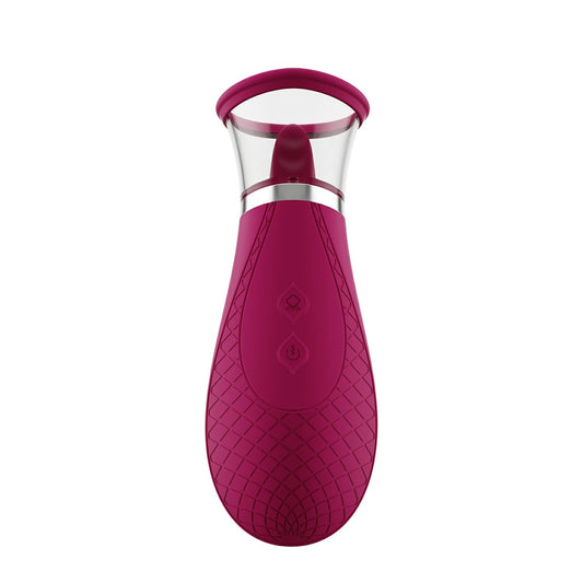 Scioness Sucking And Licking Clitoral Stimulator Wine