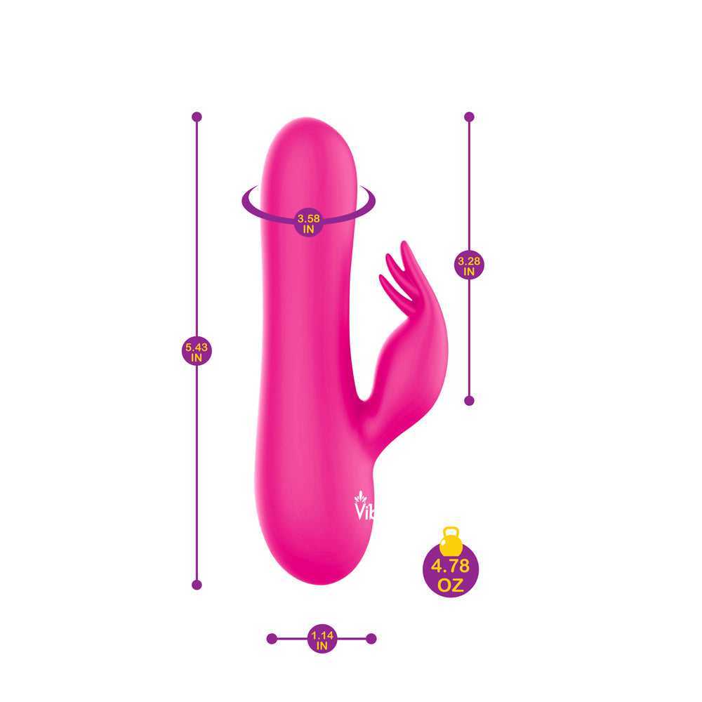 Freyja Mini Triple Ticklers Rabbit Vibe Hot