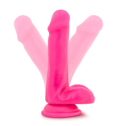 Neo Dual Density Cock With Balls Neon