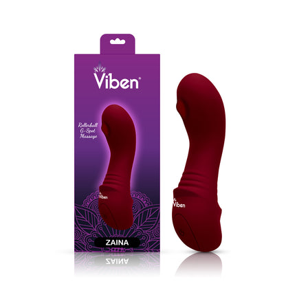 Zaina Mini Rollerball G Spot Vibe Ruby