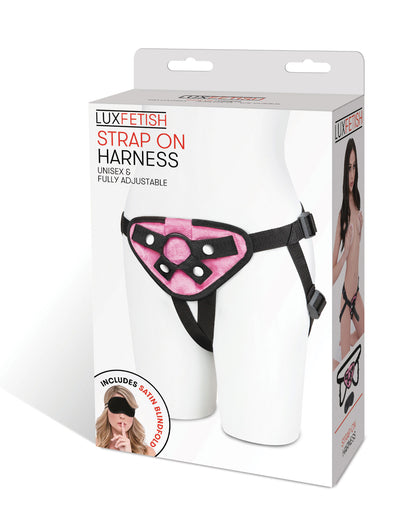 Velvet Strap On Harness