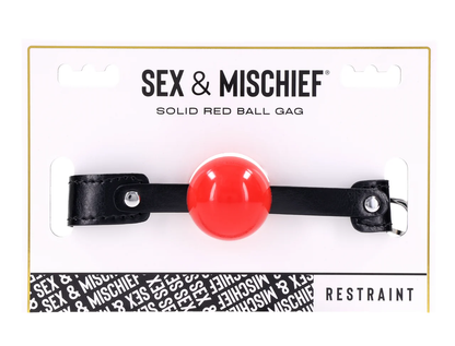 Sex And Mischief Solid Ball Gag
