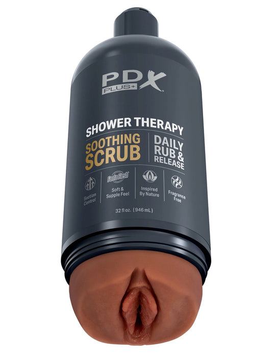 Shower Therapy - Soothing Scrub - Brown PDRD622-29