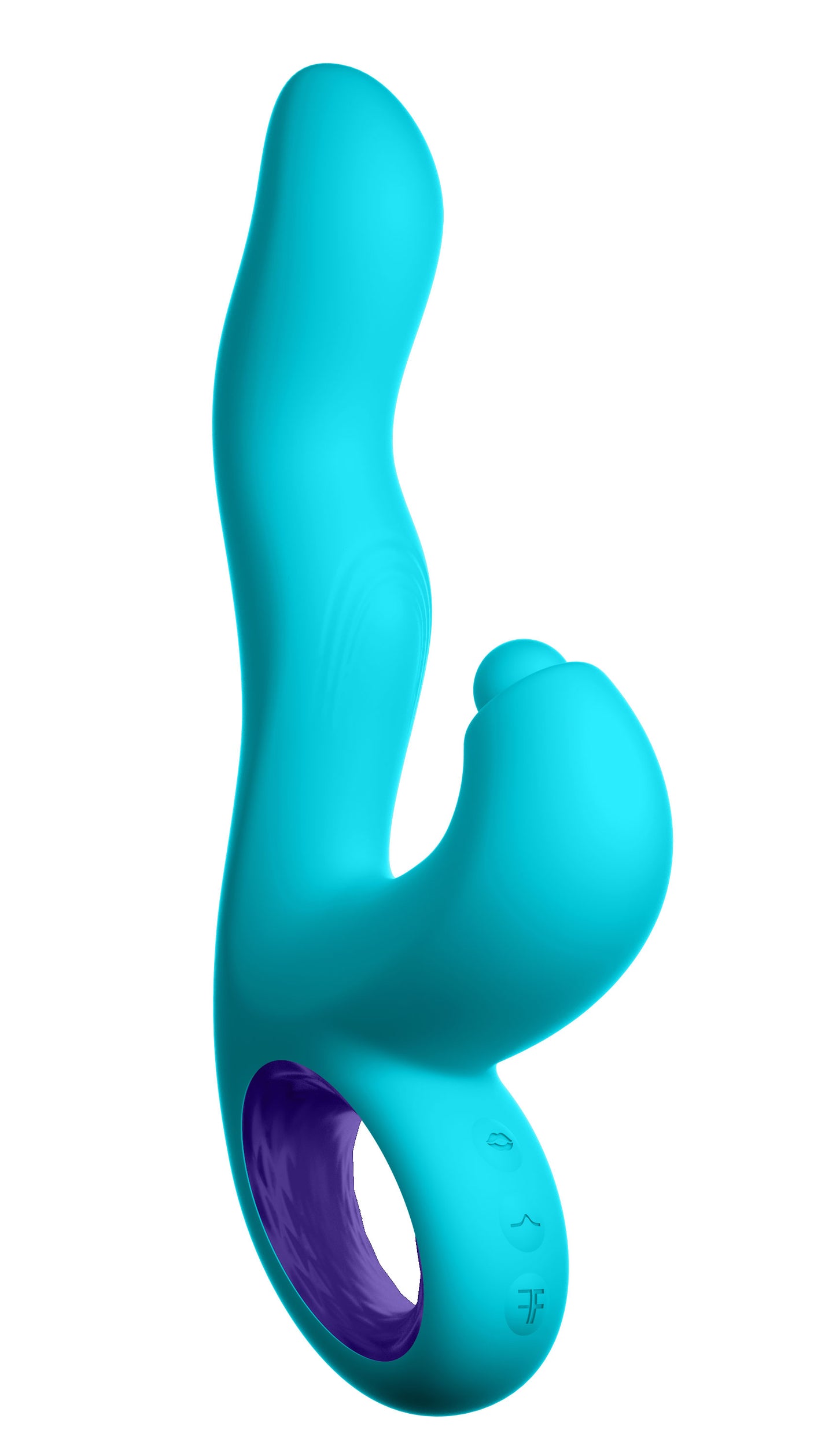 Klio Triple Action Thumping Rabbit Vibrator -  Turquoise FF-1040-04