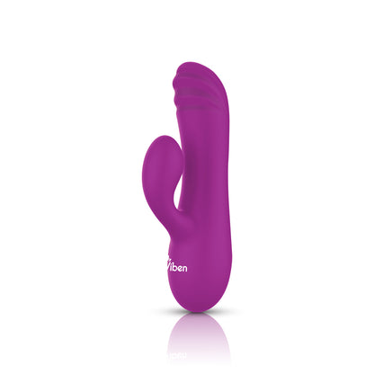 Jolie Mini Pleasure Ridges Rabbit Vibe Berry