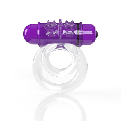 Screaming O 4b - Double O Super Powered Vibrating  Double Ring - Grape SO-4BD6-GP